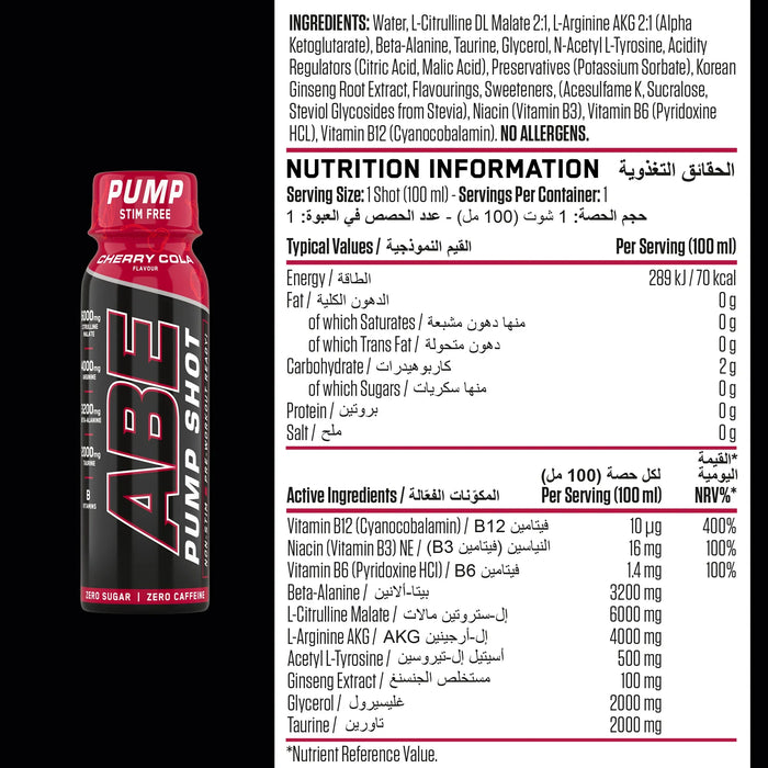 Applied Nutrition ABE Pump Shots
