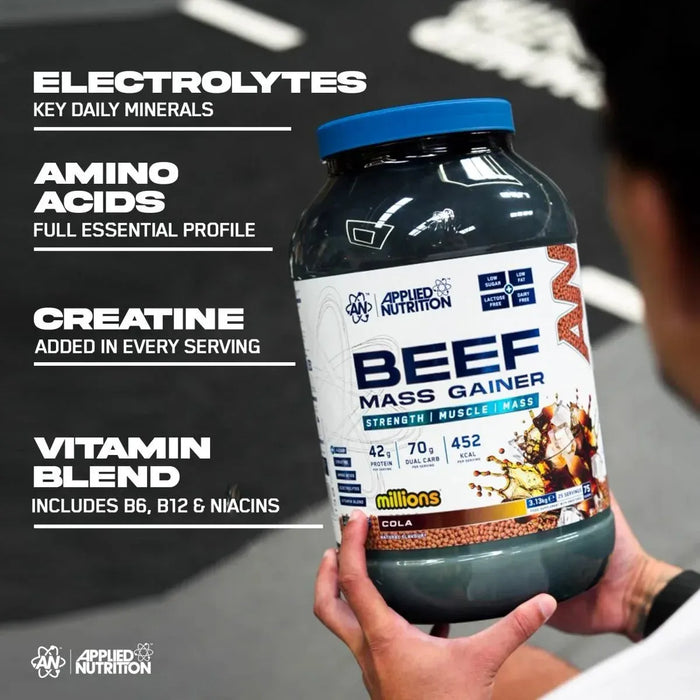 Applied Nutrition Beef Mass Gainer 3.13kg