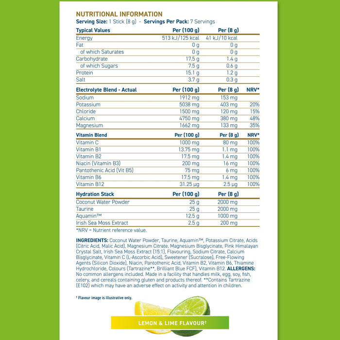 Applied Nutrition Hydration+ STICKS 7x8g