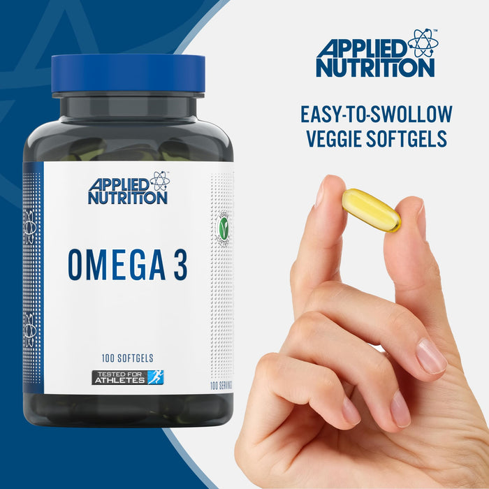 Applied Nutrition Omega 3 Essential Fatty Acids 100 Softgels