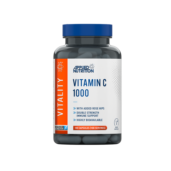 Applied Nutrition Vitamin C with Rose Hips, 1000mg - 100 tablets