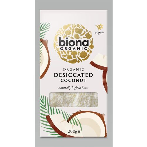 Biona Organic Desiccated Coconut 200g at MySupplementShop.co.uk