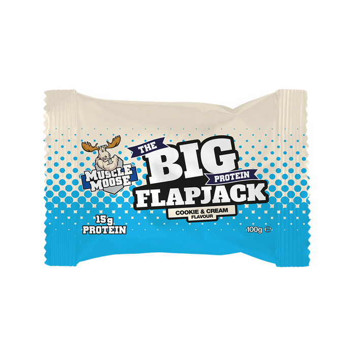 Muscle Moose Big Protein Flapjack 12x100g - Protein Flapjack at MySupplementShop by Muscle Moose