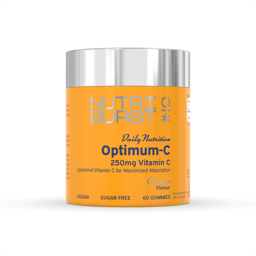 Nutriburst Optimum-C 120g Orange | Premium Sports Supplements at MYSUPPLEMENTSHOP.co.uk