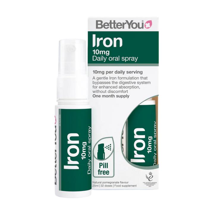 BetterYou Iron 10 Daily Oral Spray - 25ml