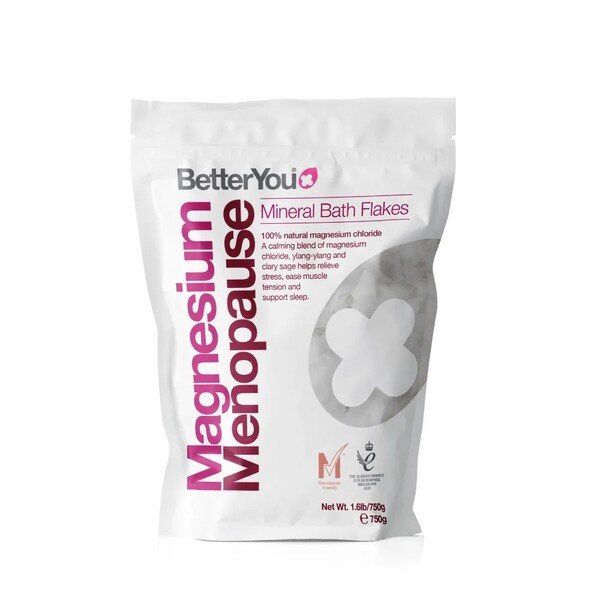 BetterYou Magnesium Menopause Bath Flakes - 750g