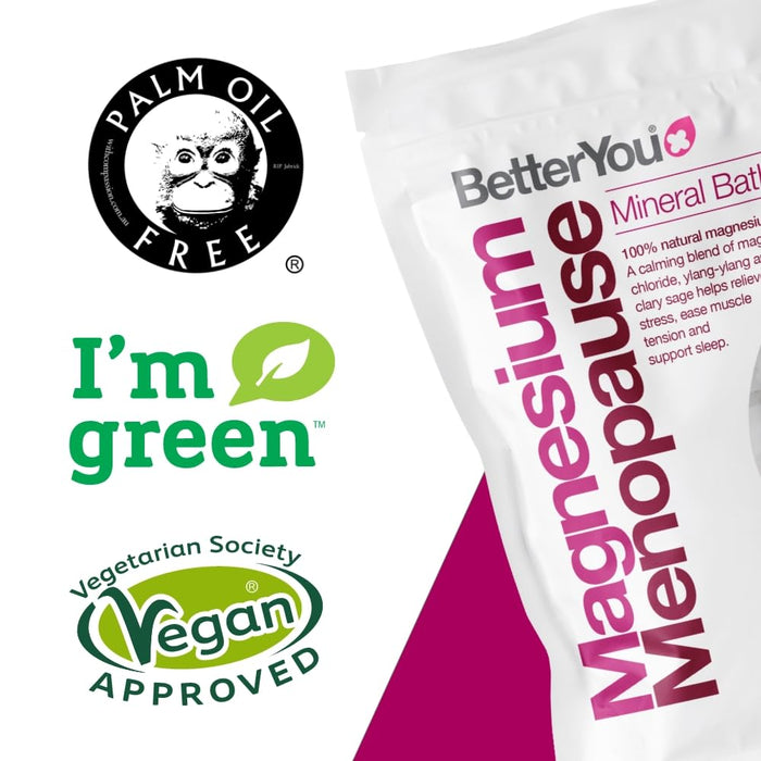 BetterYou Magnesium Menopause Bath Flakes - 750g