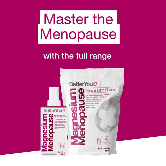 BetterYou Magnesium Menopause Bath Flakes - 750g