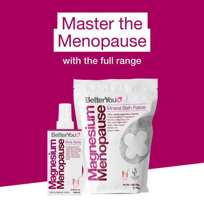 BetterYou Magnesium Menopause Body Spray - 100 ml.