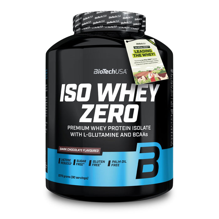 BioTech USA Iso Whey Zero - Whey Protein Isolate Powder