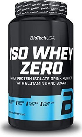 BioTech USA Iso Whey Zero - 908g / Chocolate & Toffee - Whey Protein Isolate Powder