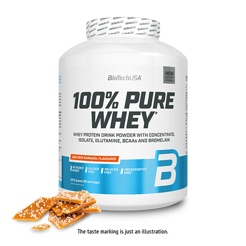 BioTechUSA 100% Pure Whey 2270 grams (2.27kg) - Protein at MySupplementShop by BioTechUSA