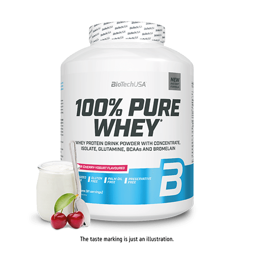 BioTechUSA 100% Pure Whey 2270 grams (2.27kg) - Protein at MySupplementShop by BioTechUSA