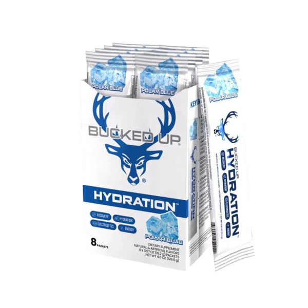 Bucked Up Hydration - 18x16.4g / Polar Blue - Hydration Powder