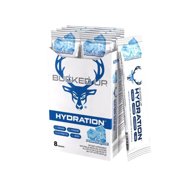 Bucked Up Hydration - 18x16.4g / Polar Blue - Hydration Powder