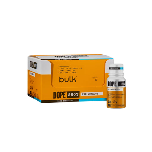 Bulk Dope Pre-Workout Shots 12x60g