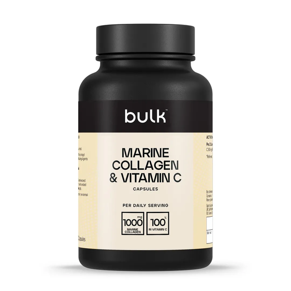 Bulk Marine Collagen & Vitamin C 500mg Capsules
