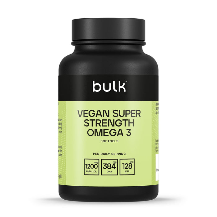 Bulk Vegan Super Strength Omega 3