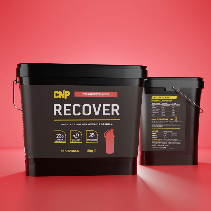 CNP Pro Recover Strawberry 5kg | Post-Workout Recovery | High Protein & Carbs