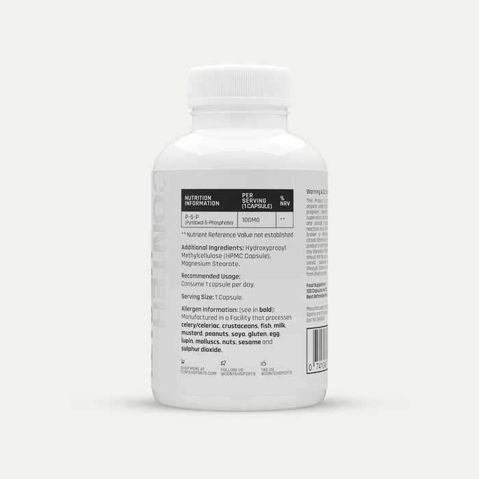 Conteh Sports Pyridoxal-5-Phosphate (P-5-P) 120 Caps