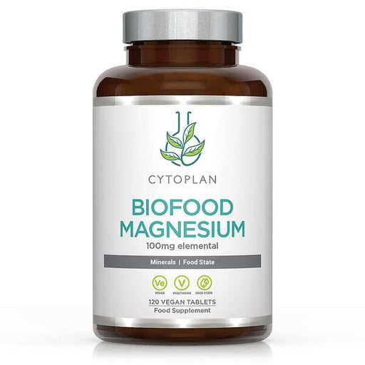 Cytoplan Biofood Magnesium - 120 vegan tabs