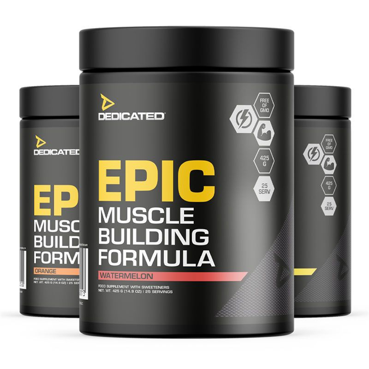 Dedicated Nutrition Epic 488g Blood Orange | Premium Health Foods at MySupplementShop.co.uk