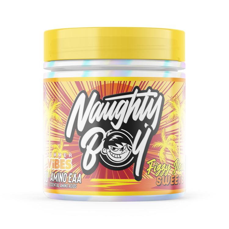 Naughty Boy Summer Vibes Amino EAA 345g Fizzy Peach Sweets