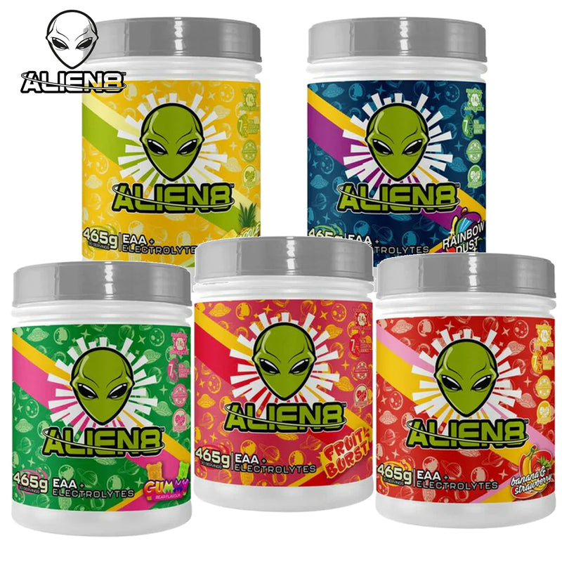 Alien8 EAA + Electrolytes 465g - Amino Acids and BCAAs at MySupplementShop by Alien8