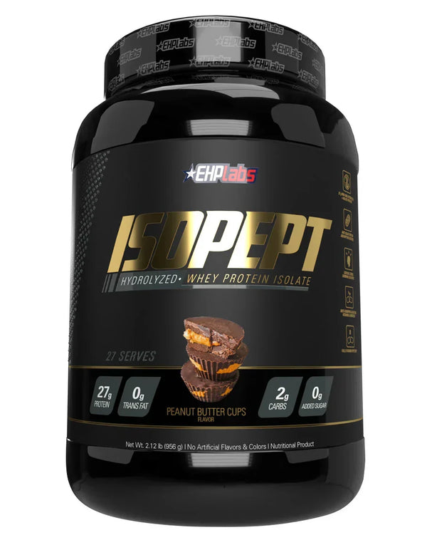 EHP Labs IsoPept - 800g / Peanut Butter Cups - Whey Proteins