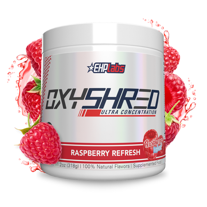 EHP Labs OxyShred 337g - 264g / Raspberry Refresh - Pre-Workout Powder