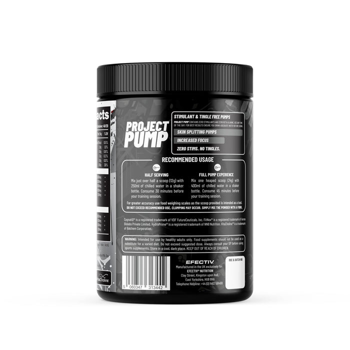 Efectiv Project Pump V2 480g