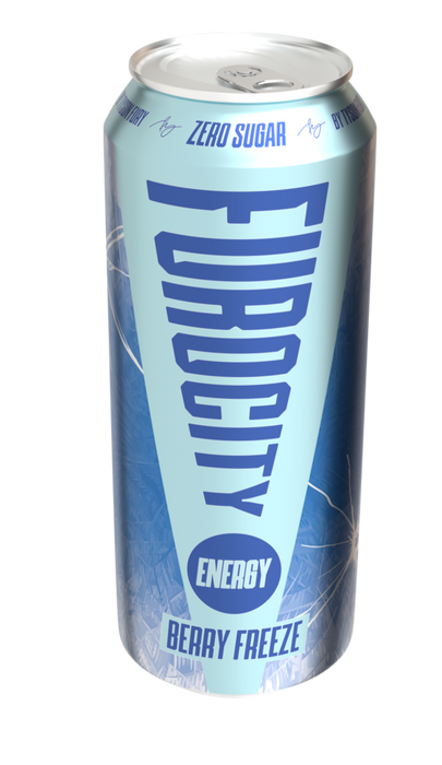 Furocity Energy Drink - 12x500ml / Berry Freeze - Energy Ready-to-Drinks