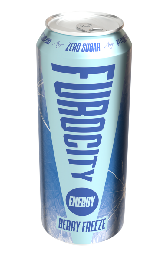 Furocity Energy Drink - 12x500ml / Berry Freeze - Energy Ready-to-Drinks