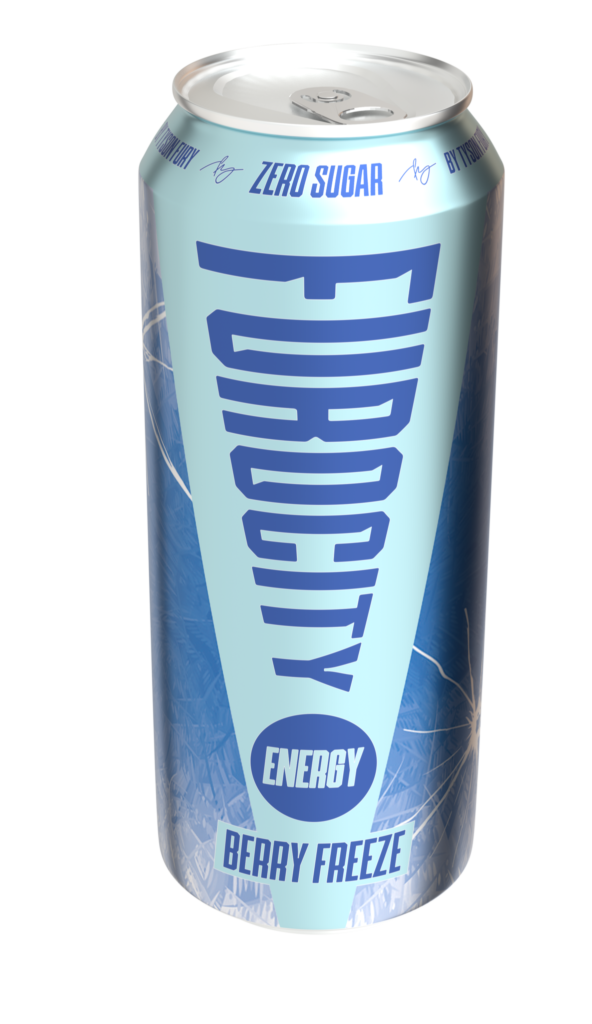 Furocity Energy Drink - 12x500ml / Berry Freeze - Energy Ready-to-Drinks