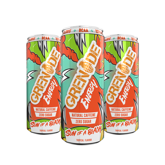 Grenade Energy Sugar Free Energy Drink 12x330ml - Sports Nutrition at MySupplementShop by Grenade