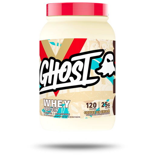 Ghost Whey Protein - 924g / Coffee Ice Cream - Whey Protein Powder