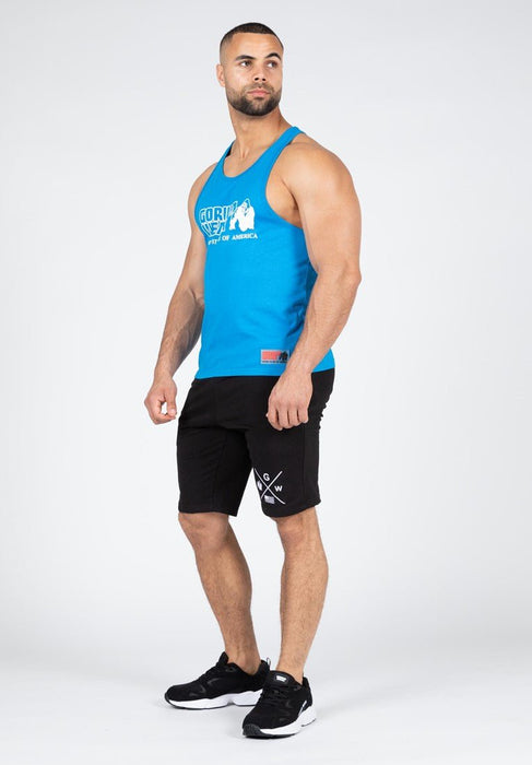 Gorilla Wear Classic Tank Top Blue - XL - Tank Top at MySupplementShop by Gorilla Wear