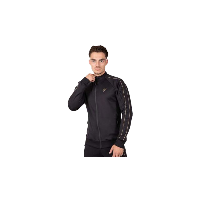 Gorilla Wear Wenden Track Jacket Black/ Gold