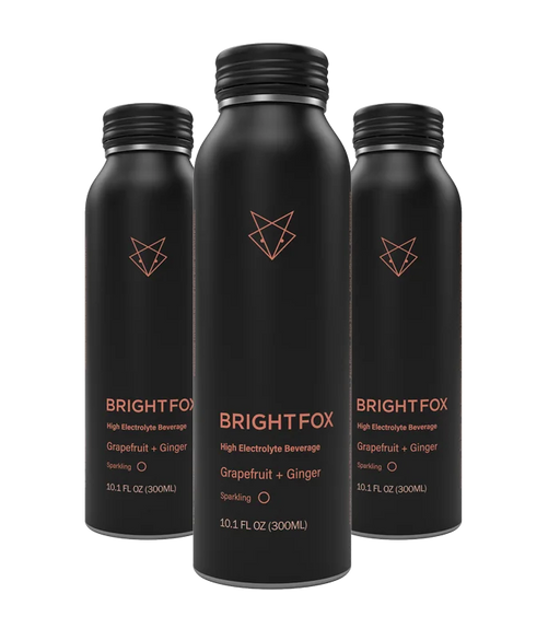 BRIGHTFOX Sparkling Electrolyte Beverage 12x300ml - Water at MySupplementShop by BRIGHTFOX