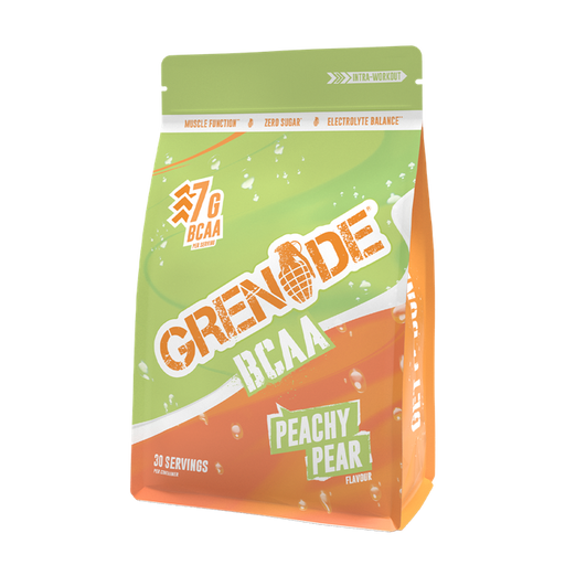 Grenade BCAA 390g - Premium Whey Protein Blend for Muscle Growth - Peachy Pear - BCAAs at MySupplementShop by Grenade