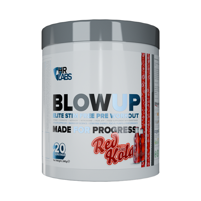 HR Labs Blow Up 240g Elite Stim-Free Pre-Workout Formula