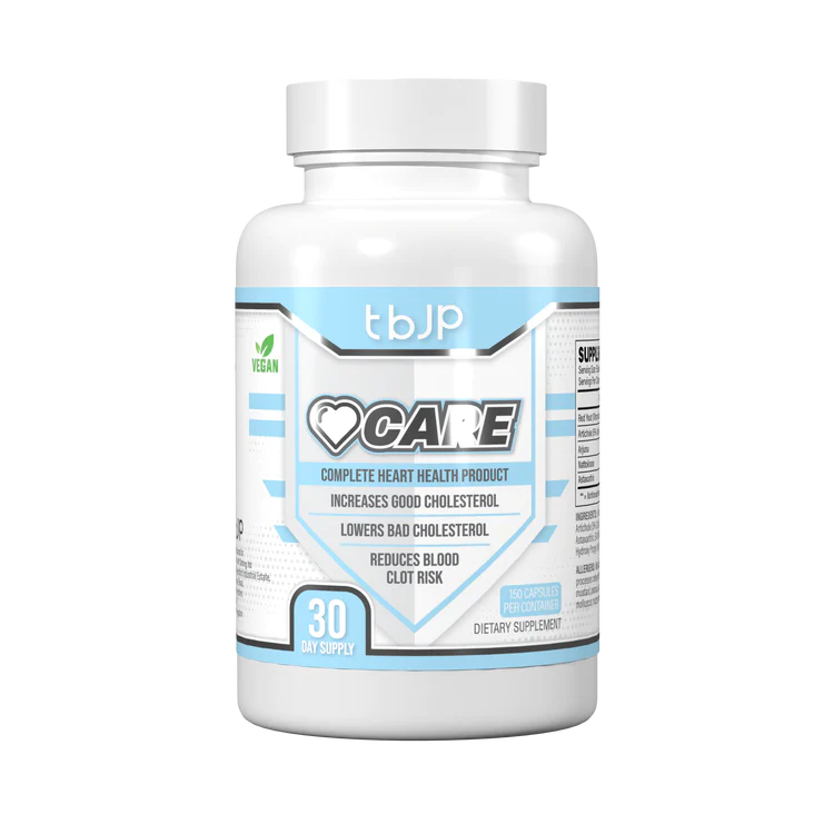 Trained By JP Heart Care 150 Capsules - Sports Supplements at MySupplementShop by Trained by JP