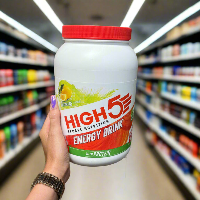 High 5 Energy Drink With Protein 1.6kg – 4:1 Carb-to-Protein, Electrolytes, & Recovery Fuel