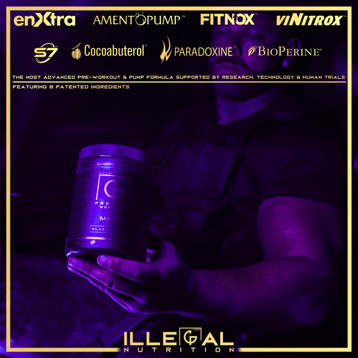 Illegal Nutrition Premium Pre-Workout (Stim + Pump) 193g