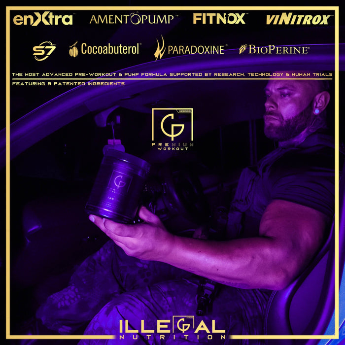 Illegal Nutrition Premium Pre-Workout (Stim + Pump) 193g