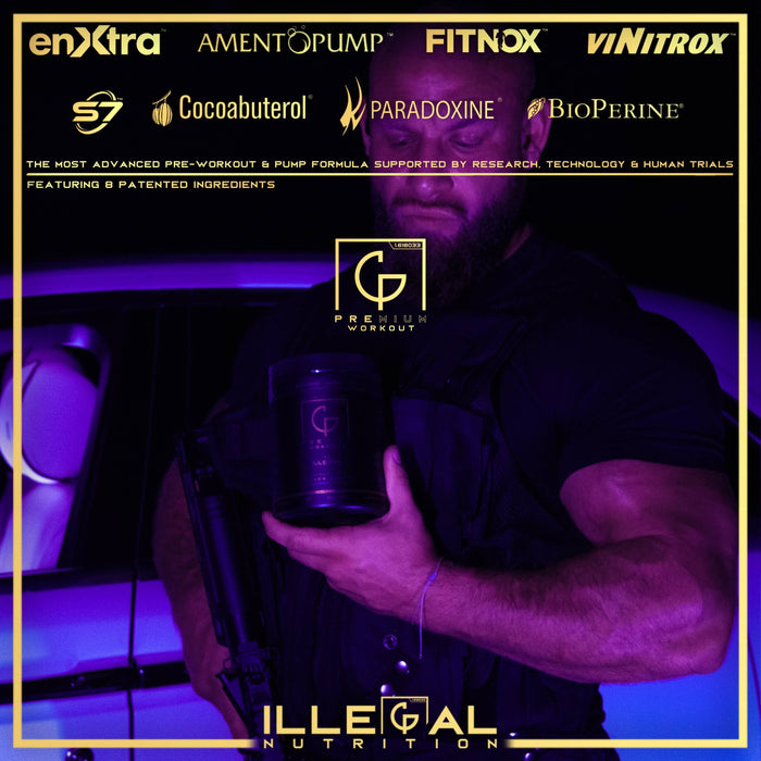 Illegal Nutrition Premium Pre-Workout (Stim + Pump) 193g