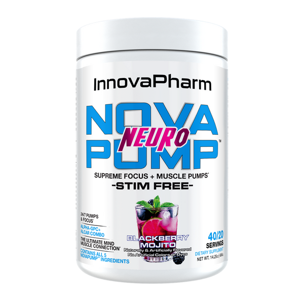 Innovapharm NovaPump Neuro 412g - Blackberry Mojito - Sports Nutrition at MySupplementShop by Innovapharm