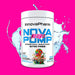 White tub of Innovapharm NovaPump Neuro workout supplement powder for energy boost