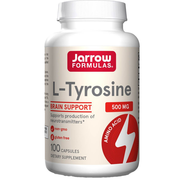 Jarrow Formulas L-Tyrosine 500mg 100 Capsules