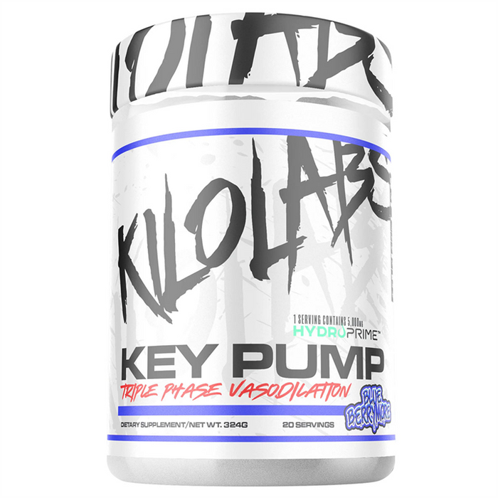 Kilo Labs Key Pump Stim Free Pump Pre-Workout 324g - Stim Free Pre Workout at MySupplementShop by Kilo Labs